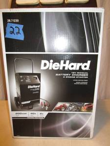 lot 22 image: Die Hard 12V Battery Charger-Engine Starter