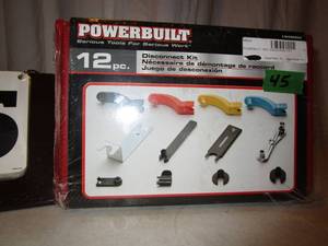 lot 45 image: Powerbuilt Disconnect Tool Kit