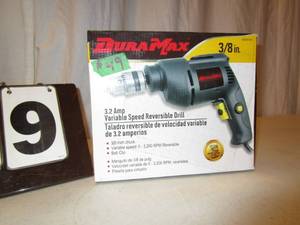 lot 49 image: Dura Max 38 Variable Speed Reversible Drill
