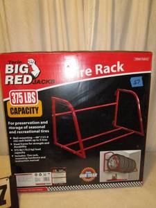 lot 57 image: Torin Big Red Tire Rack
