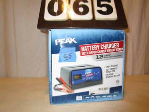 lot 65 image: Peak Battery Charger wRapid Charger