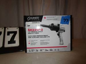 lot 77 image: Sunex Tools 12 Impact Wrench