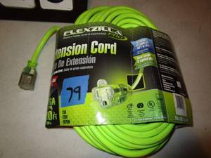 lot 79 image: Flexzilla Pro Extension Cord - 100 ft