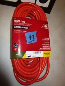 lot 99 image: Ace Heavy Duty 50 ft Power Cord