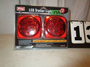 lot 132 image: LED Trailer Light Kit