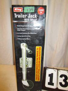 lot 134 image: Trailer Jack with Wheel