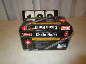 lot 139 image: Chain Hoist - 1 ton