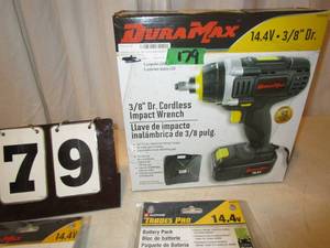 lot 179 image: Dura-Max 38 Cordless Impact Wrench