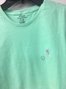 lot 5 image: Polo Ralph Lauren T Shirt Green - Large