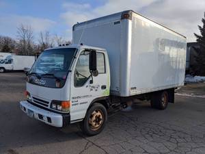 lot 18A image: 2003 Isuzu NPR-HD BBC 68in. Delivery Truck - J801963