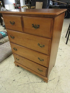 lot 574 image: SOLID WOOD DRESSER