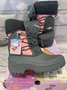 New Girls Skechers -30 degrees Winter Boots Size 3