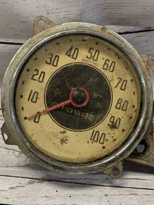1940s Safety First Speedometer