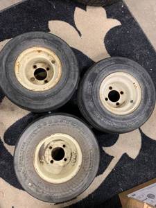 3 Goodyear Tires 18 x 8.50 - 8