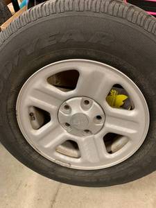 One Goodyear Wrangler Tire P225  75  R16