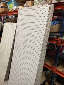 20 Sheets of Pegboard (approx 28 12 x 74)
