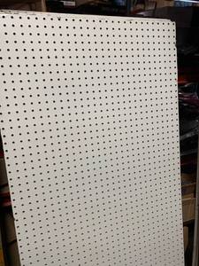9 Sheets of Pegboard (approx 28 34 x 62 34)