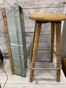 Ebco Sawhorse & 29 Barstool