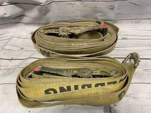 Lot of 2 High Test Tie Down Straps