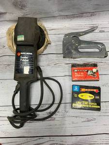 Black & Decker SanderPolisher & Arrow T-50 Stapler
