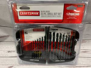Craftsman 21pc Drill Bit Set