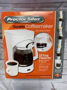 New 12 Cup Coffee Maker with Auto Pause