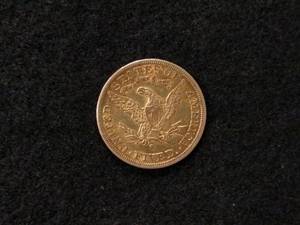 lot 1 image: 1882 S Five Dollar Liberty Head Gol...