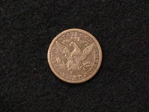 lot 2 image: 1897 S Five Dollar Liberty Head Gol...