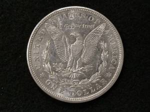 lot 38 image: 1921 D Morgan Silver Dollar...