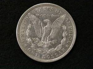 lot 40 image: 1921 D Morgan Silver Dollar...