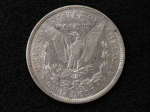 lot 41 image: 1921 D Morgan Silver Dollar...