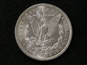 lot 43 image: 1921 D Morgan Silver Dollar...