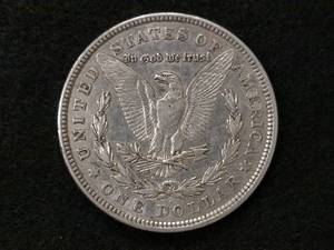 lot 47 image: 1921 D Morgan Silver Dollar...