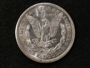 lot 49 image: 1921 S Morgan Silver Dollar...