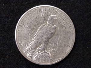 lot 82 image: 1923 S Peace Silver Dollar...