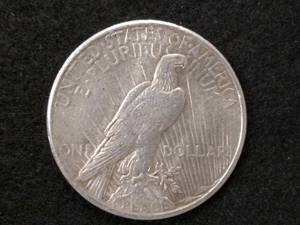 lot 87 image: 1925 Peace Silver Dollar...