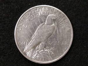 lot 88 image: 1925 S Peace Silver Dollar...