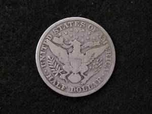 lot 94 image: 1898 Barber Silver Half Dollar...