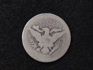lot 95 image: 1899 Barber Silver Half Dollar...