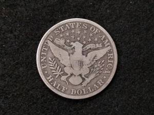 lot 99 image: 1903 Barber Silver Half Dollar...