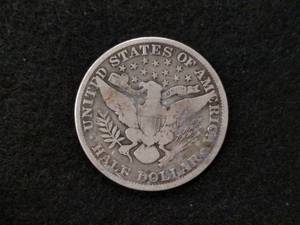 lot 103 image: 1907 Barber Silver Half Dollar...