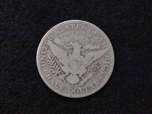 lot 106 image: 1909 S Barber Silver Half Dollar...