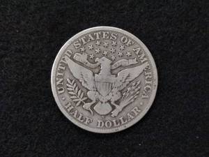 lot 107 image: 1910 S Barber Silver Half Dollar...