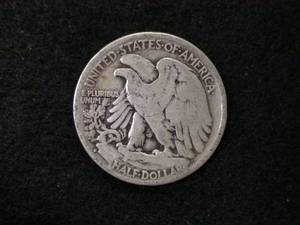 lot 119 image: 1934 S Walking Liberty Silver Half ...