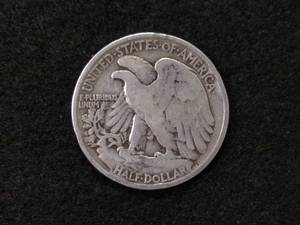 lot 125 image: 1938 Walking Liberty Silver Half Do...