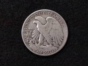 lot 126 image: 1939 Walking Liberty Silver Half Do...