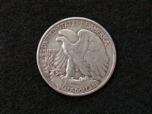 lot 133 image: 1942 Walking Liberty Silver Half Do...