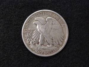 lot 136 image: 1943 S Walking Liberty Silver Half ...