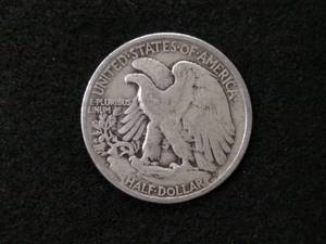 lot 139 image: 1944 S Walking Liberty Silver Half ...