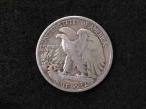 lot 144 image: 1946 D Walking Liberty Silver Half ...